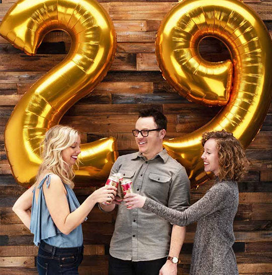 Giant Foil Number Balloons Auckland