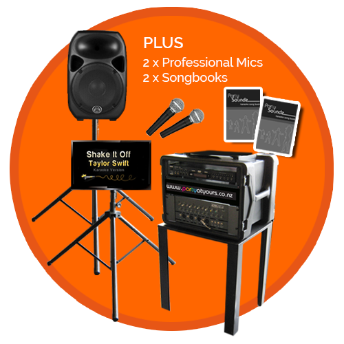 Small Karaoke Hire System Auckland