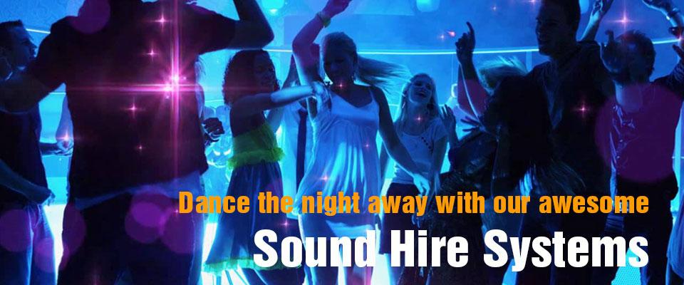 Sound hire systems